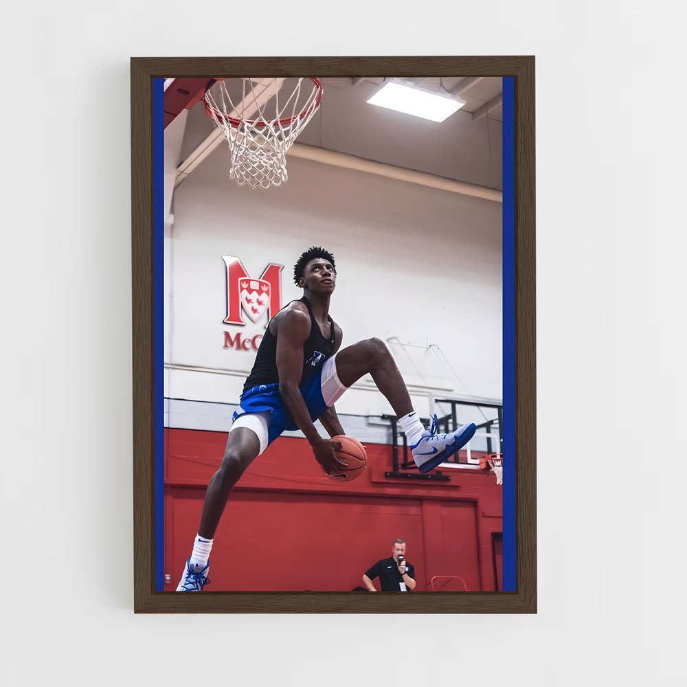 Poster Dunk de Rj Barrett – affiche Basketball (vue 5)